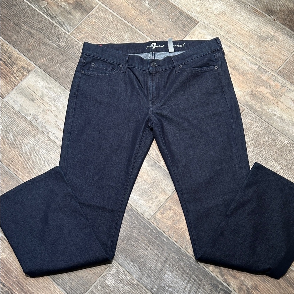 7 For All Mankind Women’s Deep Indigo Bootcut Jeans